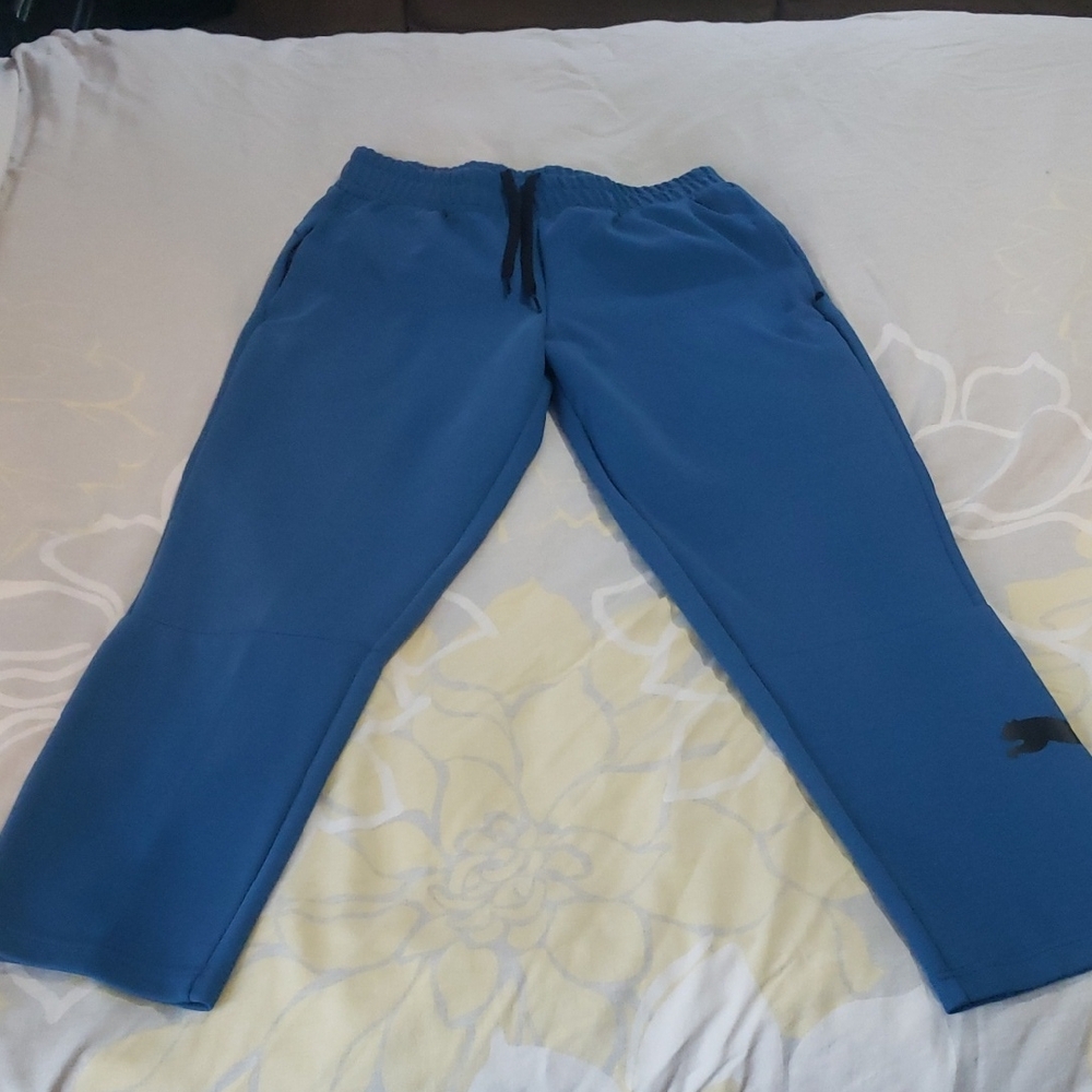 Puma Blue Sportswear with Black Accents